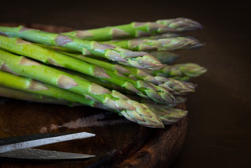 Spring Asparagus and Berries